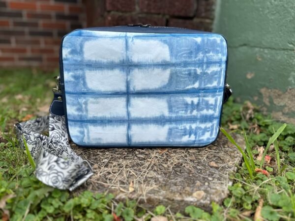 Indigo Shibori Mila Monster Crossbody
