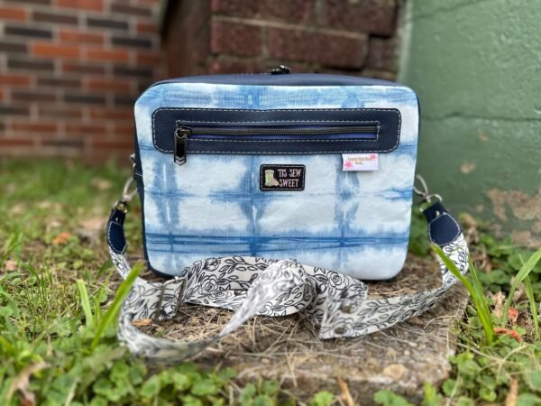 Indigo Shibori Mila Monster Crossbody - Image 4