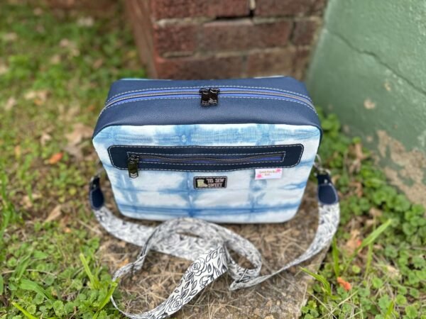 Indigo Shibori Mila Monster Crossbody - Image 5