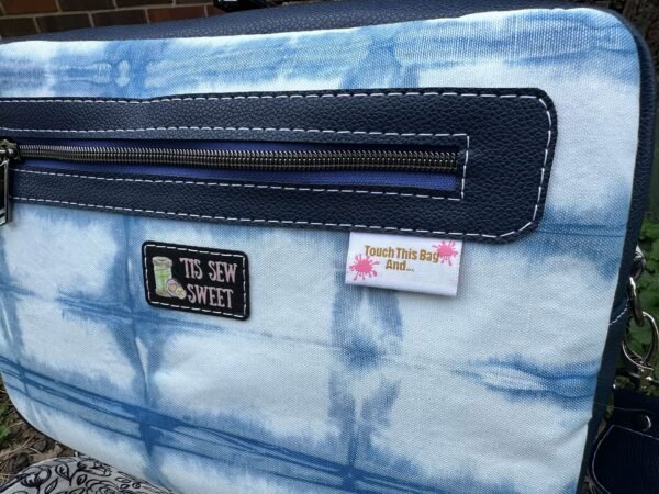 Indigo Shibori Mila Monster Crossbody - Image 7