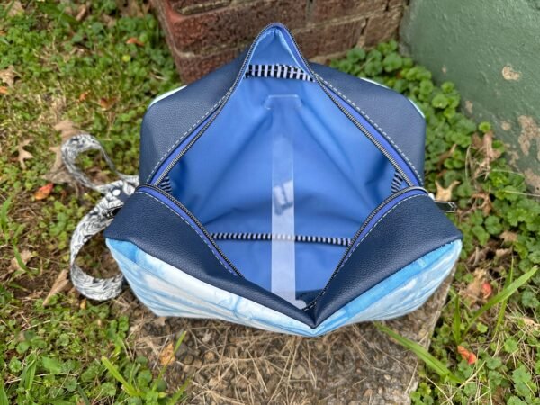 Indigo Shibori Mila Monster Crossbody - Image 9