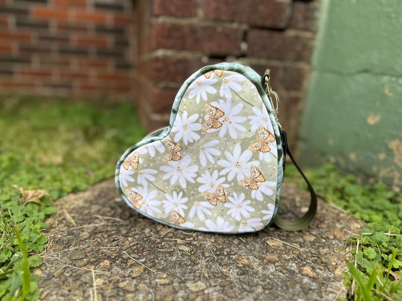 Butterfly and Daisies Lil Heartbreaker Wristlet - Image 8