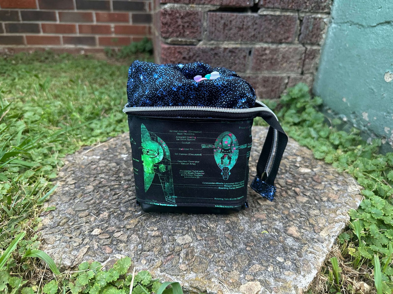 Galaxy Schematics Sliding Pencil Pouch - Image 4