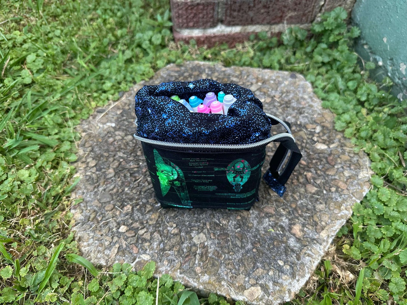 Galaxy Schematics Sliding Pencil Pouch - Image 3