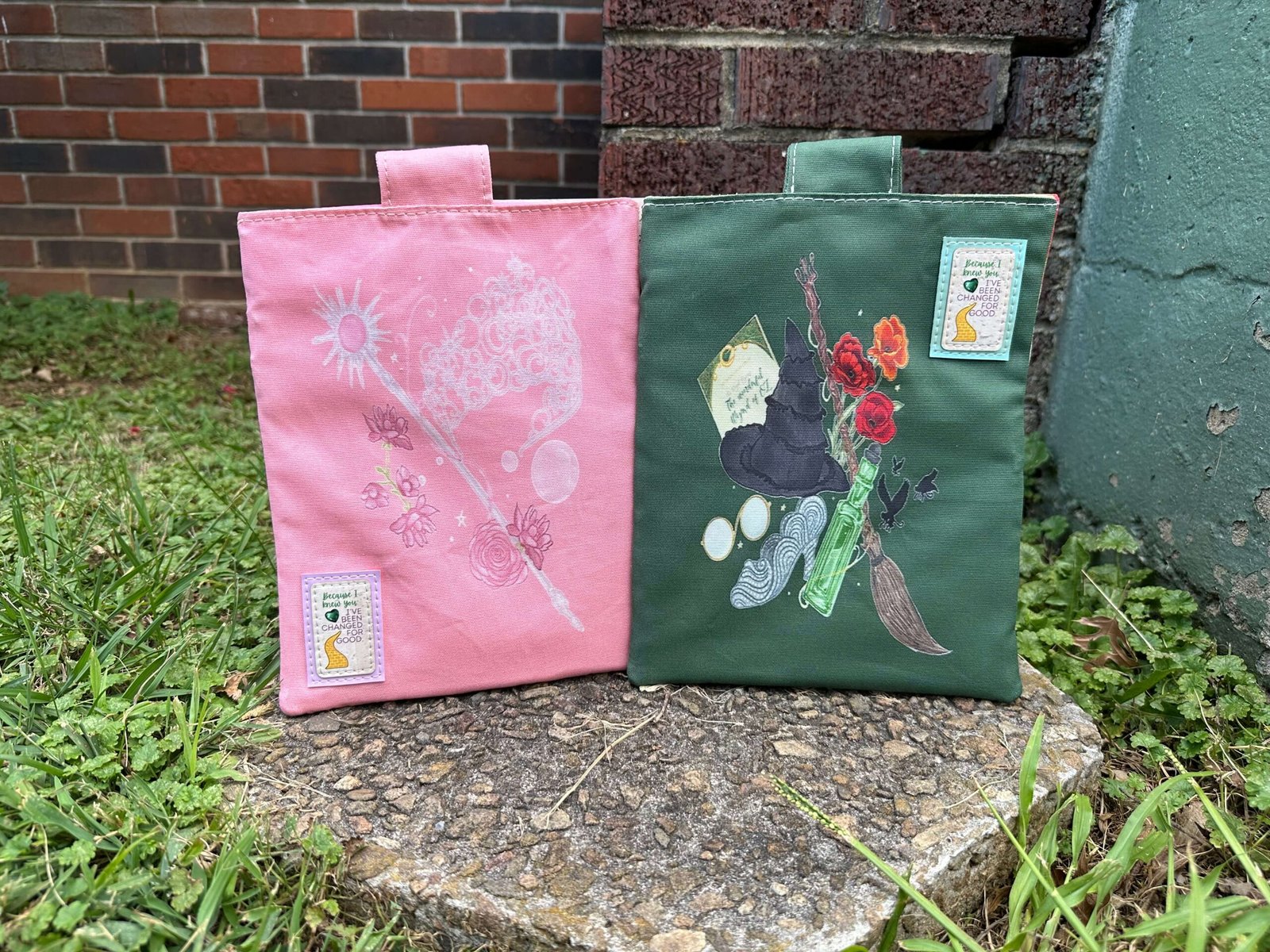 Green Witch Booksleeve with Snap Closure - Image 5