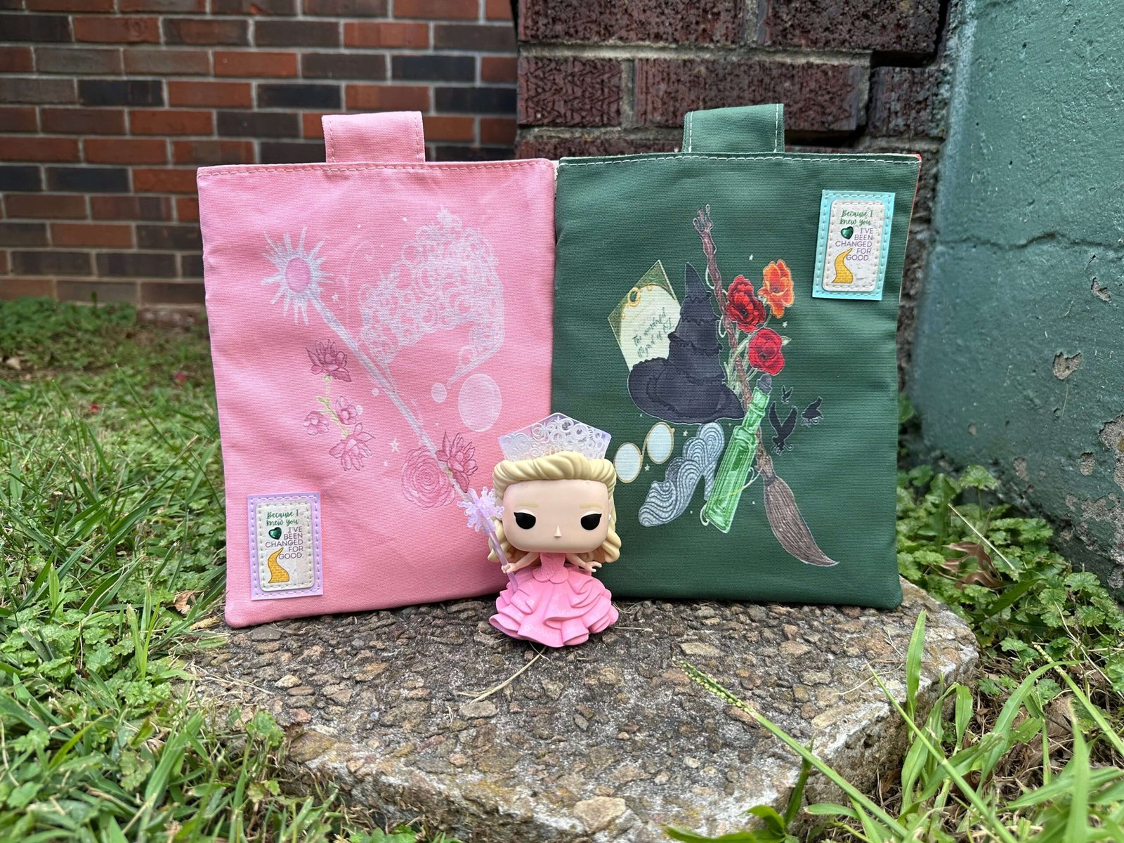 Green Witch Booksleeve with Snap Closure - Image 2