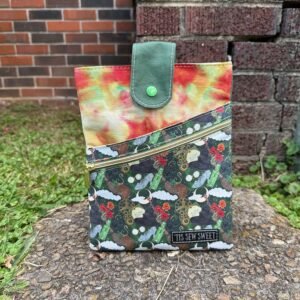 IMG_3522 Green Witch Booksleeve with Snap Closure