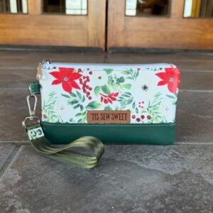 My Favorite Wristlet - Poinsettia